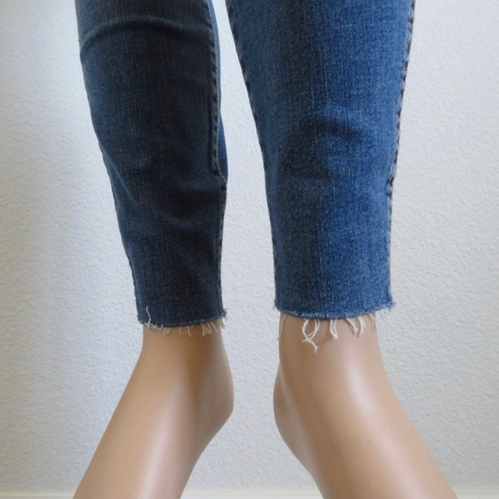 KUT from the KLOTH Jeans FAB AB Connie Ankle Skinny DISTRESSED Plus Size 16 NWT - Picture 4 of 5
